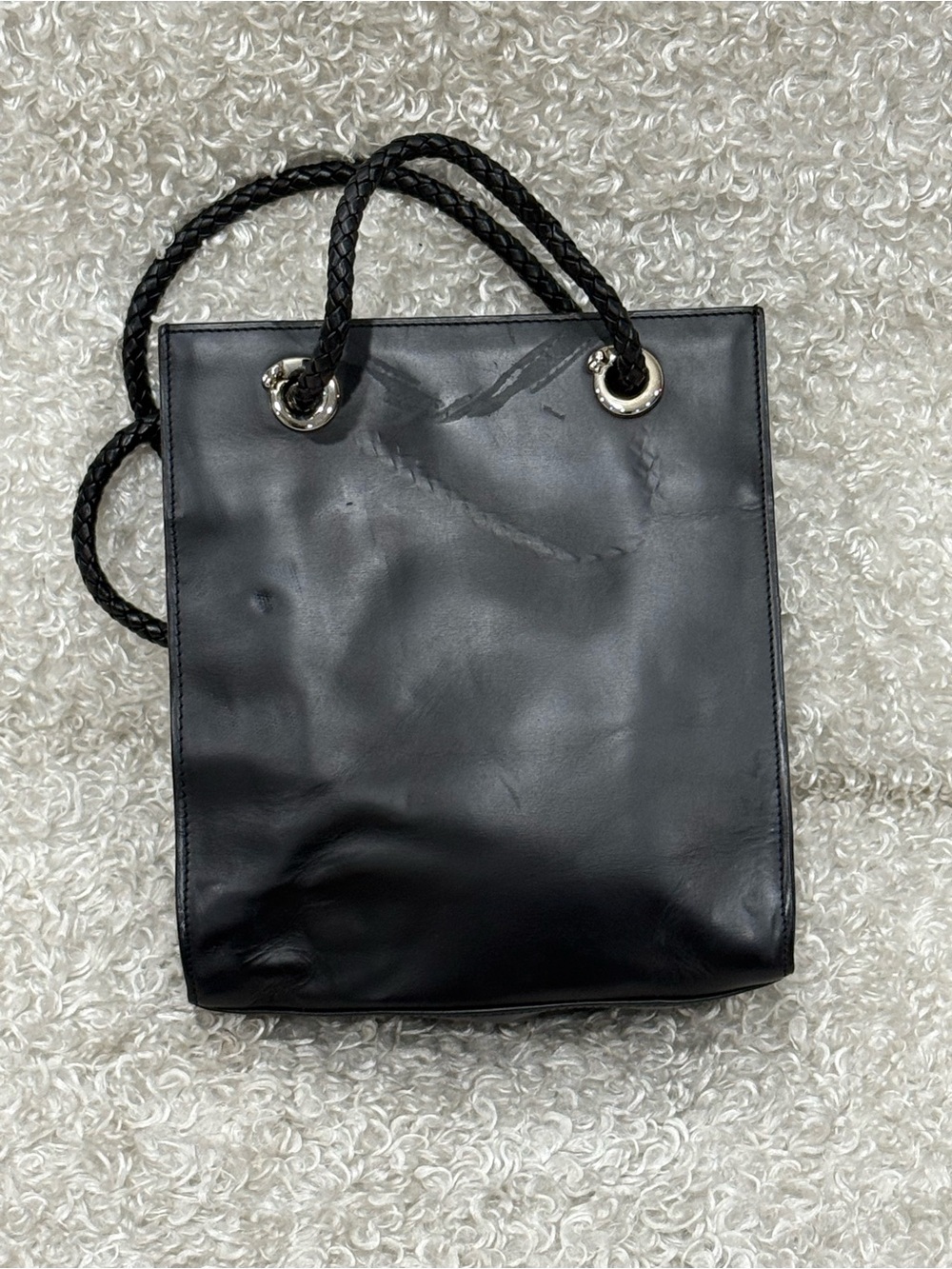 Cartier Leather Tote Backpack Handbag